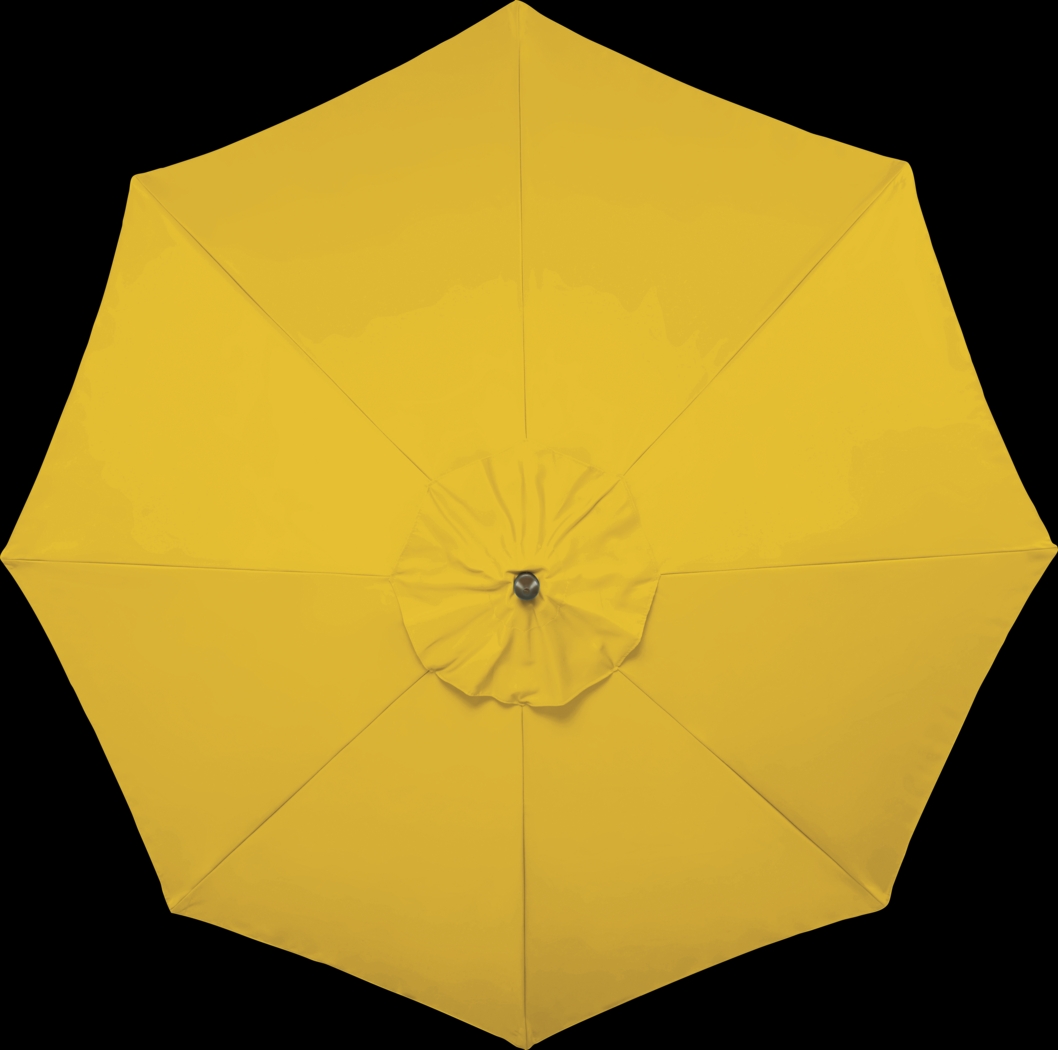 Brolly 9' Octagon Outdoor Lemon Umbrella - Thumbnail - Image 3