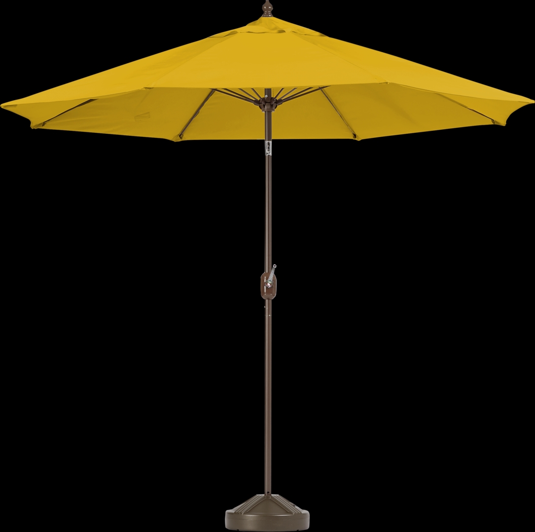 Brolly 9' Octagon Outdoor Lemon Umbrella - Thumbnail - Image 1