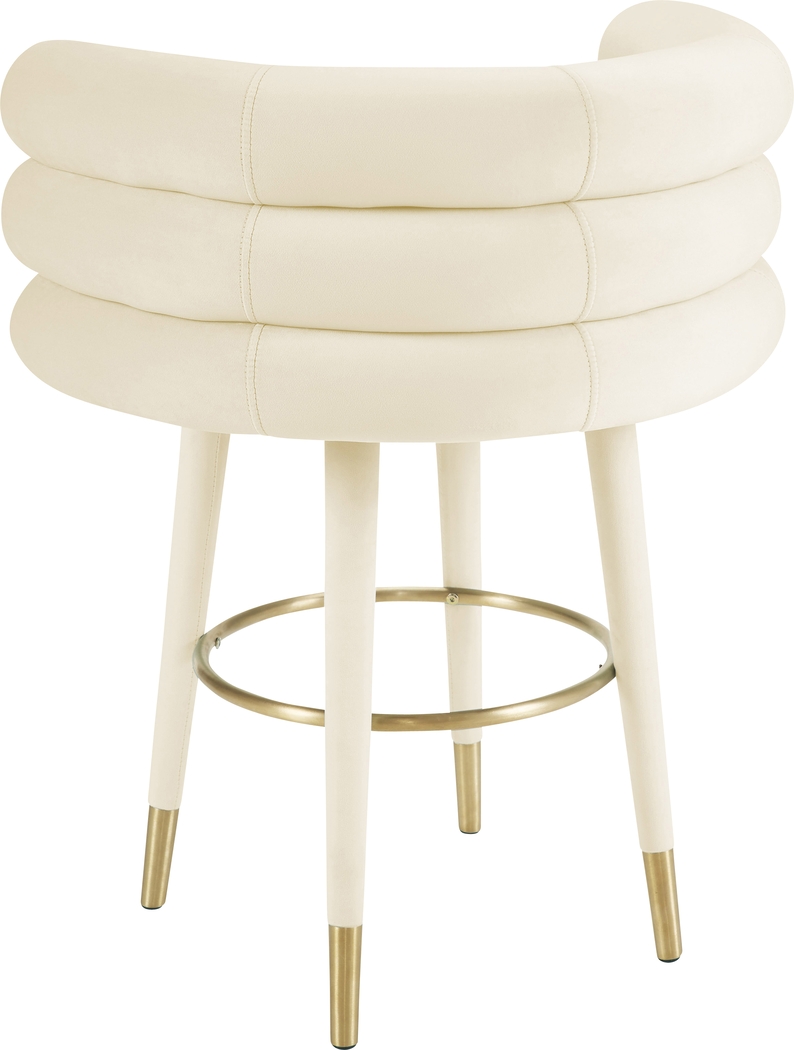 Bromelia Cream Counter Stool - Thumbnail - Image 3