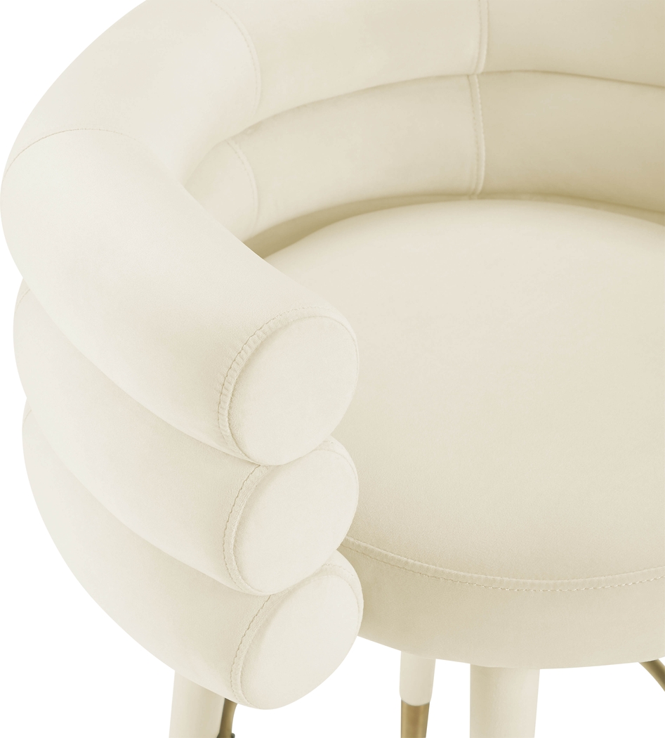 Bromelia Cream Counter Stool - Thumbnail - Image 4