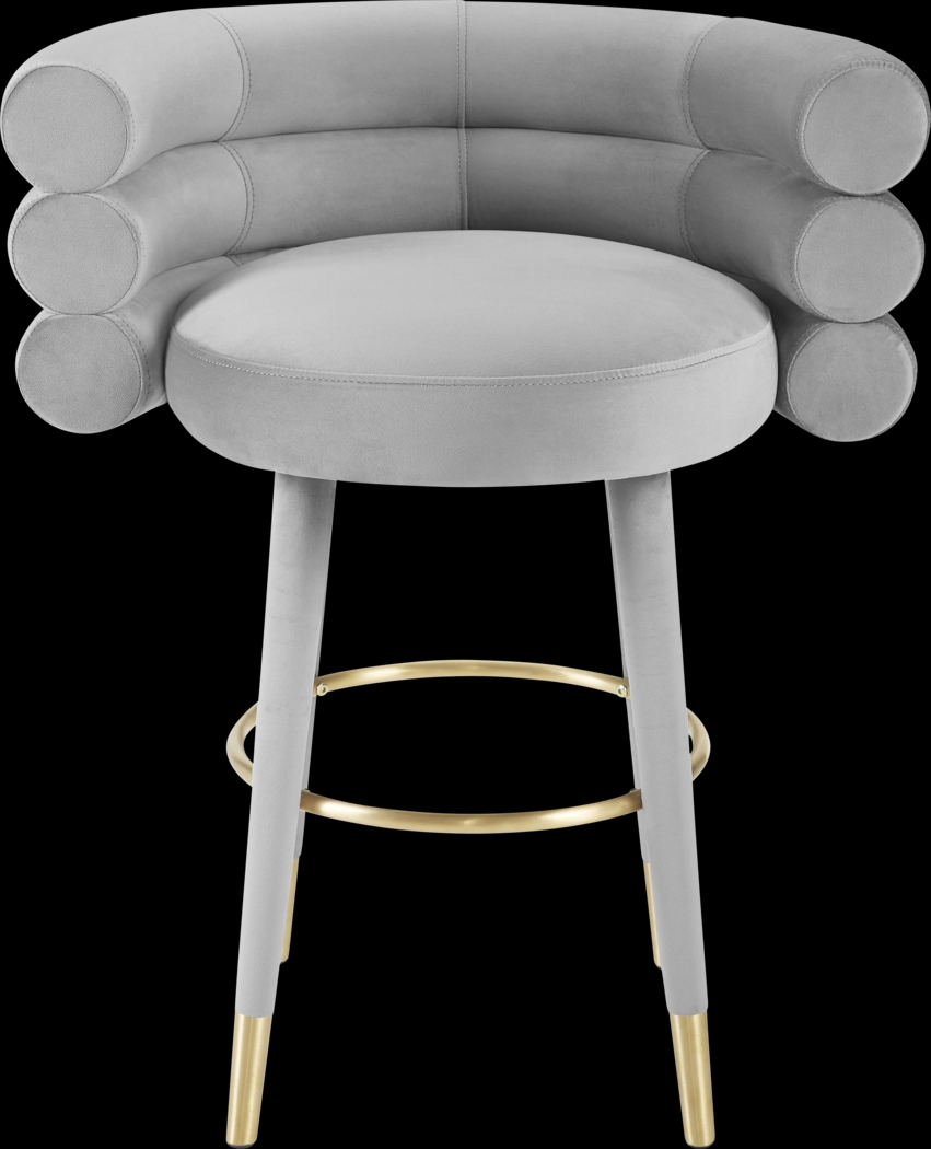 Bromelia Gray Counter Stool - Thumbnail - Image 3