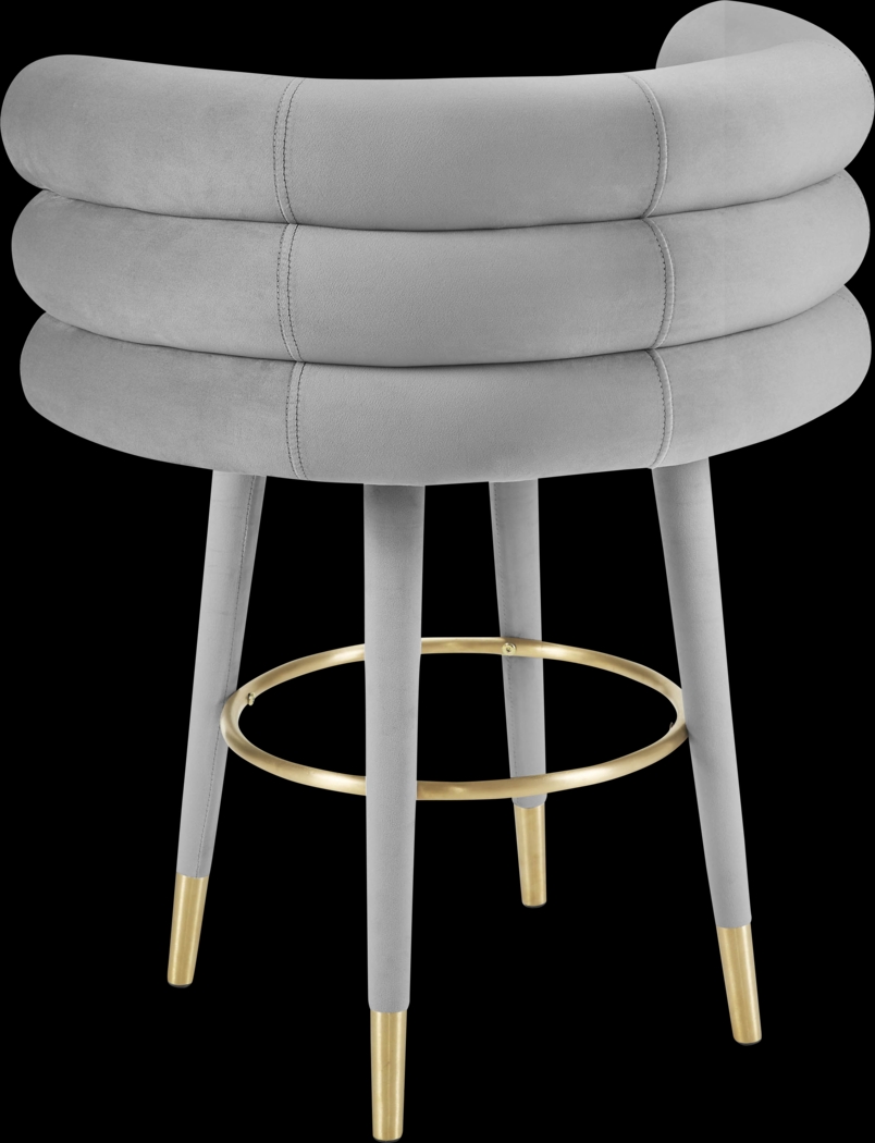 Bromelia Gray Counter Stool - Thumbnail - Image 4