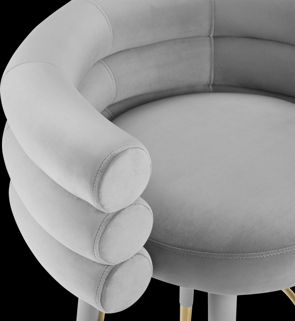 Bromelia Gray Counter Stool - Thumbnail - Image 5