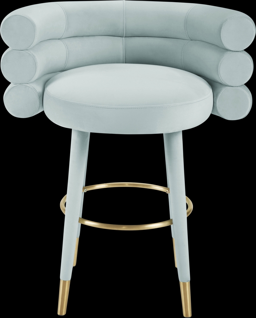 Bromelia Seafoam Green Counter Stool - Thumbnail - Image 3