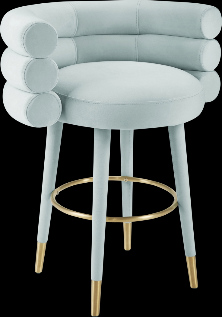 Bromelia Seafoam Green Counter Stool - Thumbnail - Image 1