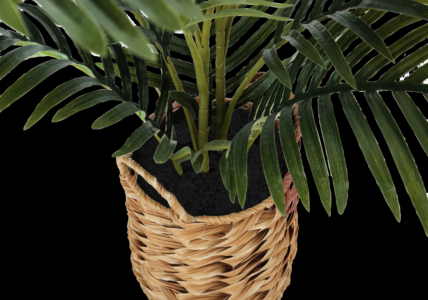 Bromeliad Green Artificial Palm Plant - Thumbnail - Image 3