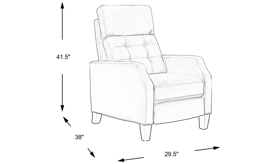 Dimension Image. Please refer to the Dimension Tab on this page for dimension details.