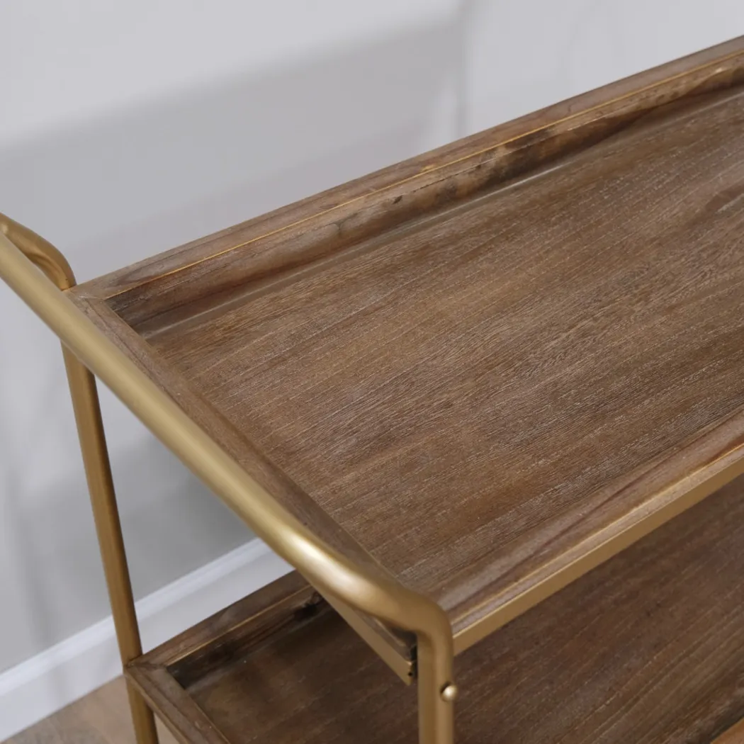 Bronbreck Brown Bar Cart - Thumbnail - Image 15