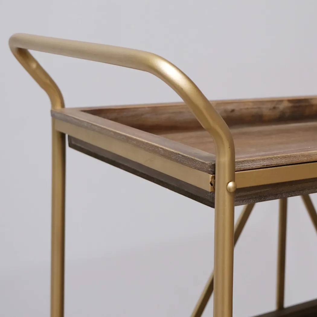 Bronbreck Brown Bar Cart - Thumbnail - Image 10