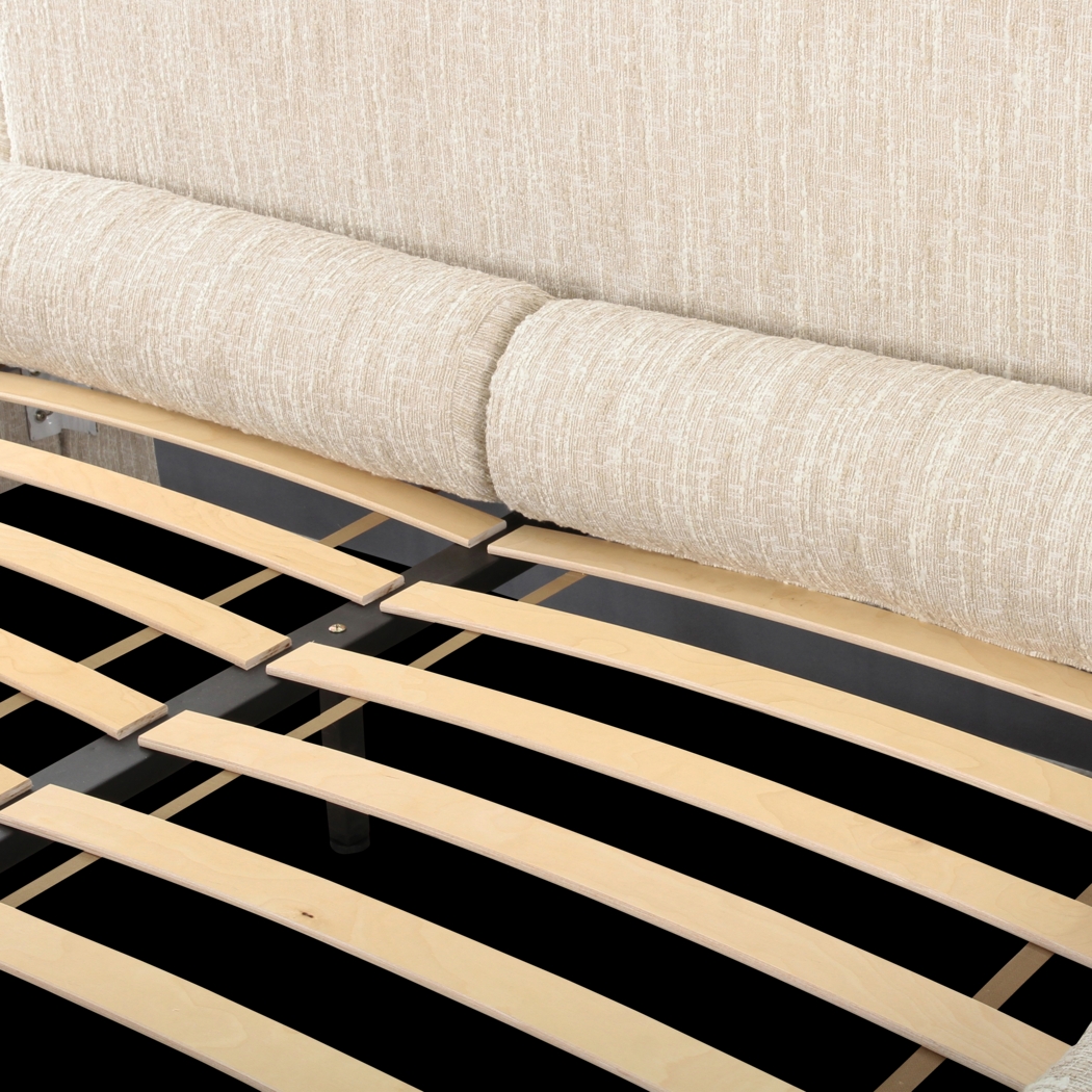 Bronislaw Cream King Bed - Thumbnail - Image 7