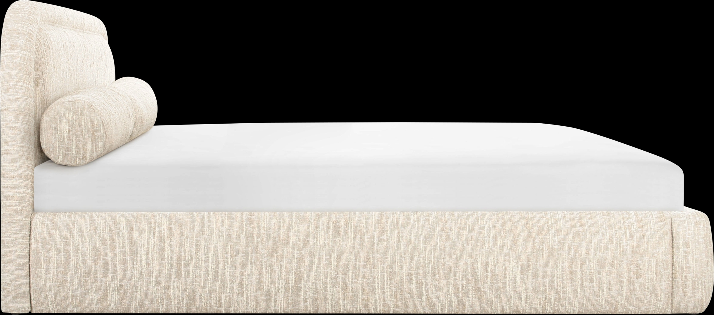 Bronislaw Cream Queen Bed - Thumbnail - Image 3