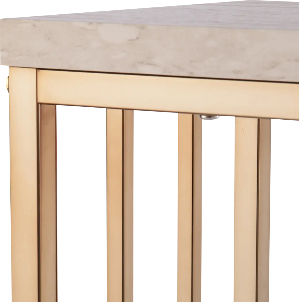 Bronton Gold Console Table - Image 5