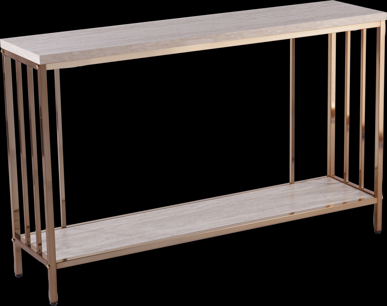 Bronton Gold Console Table - Thumbnail - Image 1