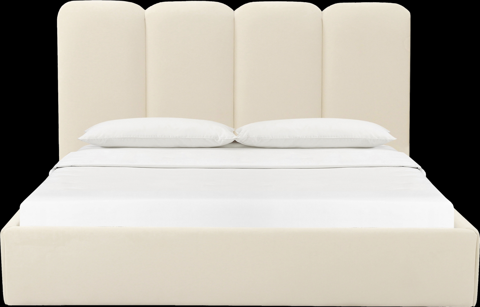 Bronzegate Cream Queen Bed - Thumbnail - Image 3