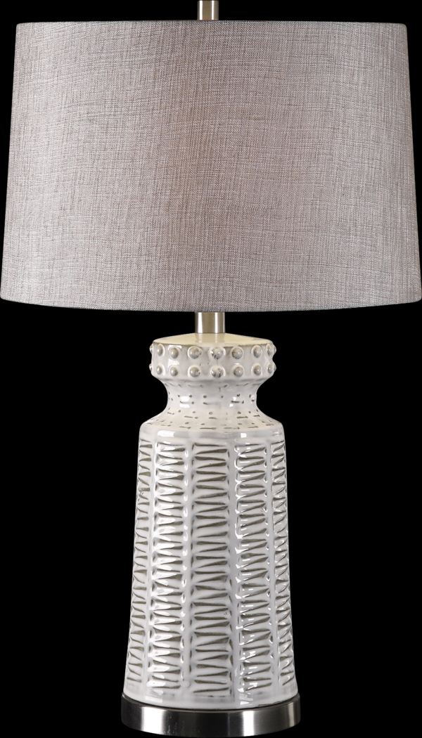 Brook Hollow White Lamp - Thumbnail - Image 1