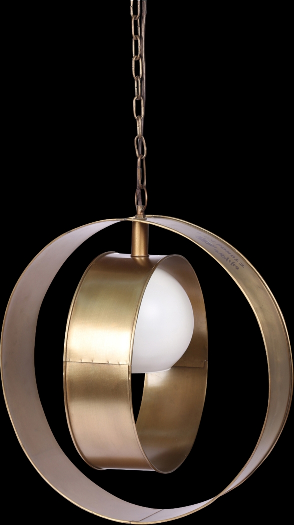 Brookdale Bay Brass Pendant - Thumbnail - Image 1