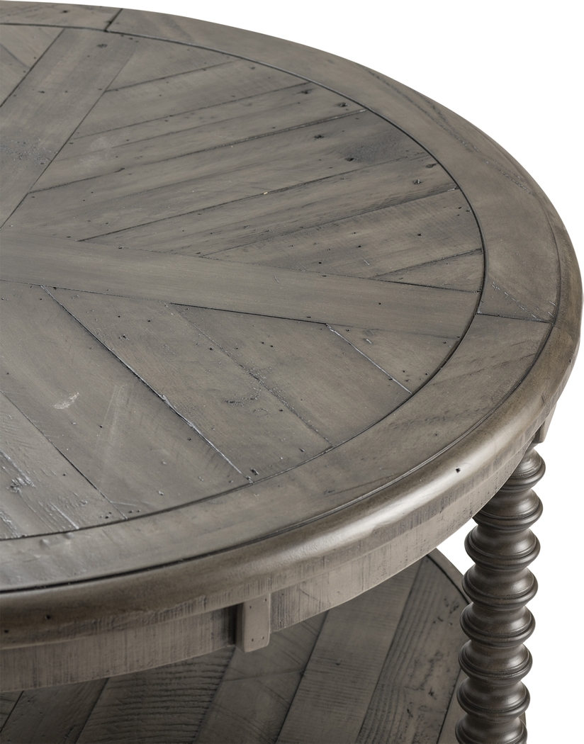 Brookefield Dark Gray Cocktail Table - Thumbnail - Image 2