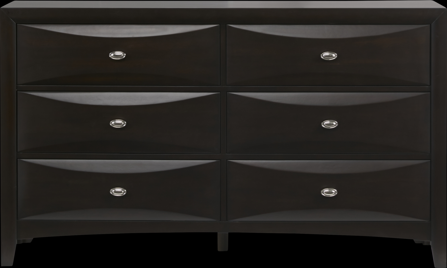 Brookeville Dark Brown 5 Pc Queen Upholstered Bedroom - Thumbnail - Image 5