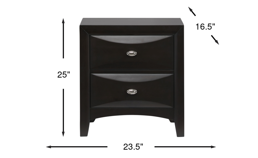 Dimension Image. Please refer to the Dimension Tab on this page for dimension details.