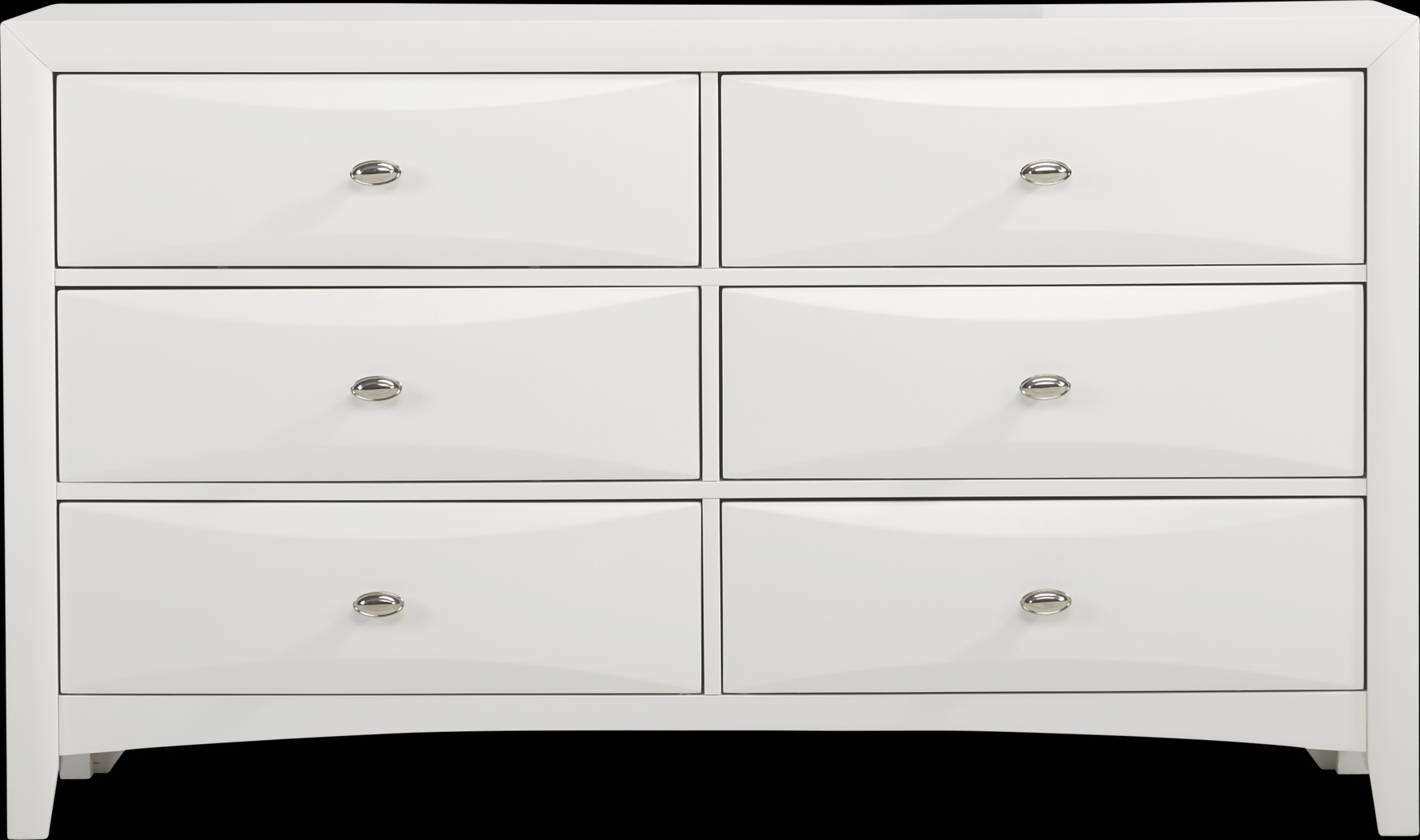 Brookeville White 5 Pc Queen Upholstered Bedroom - Thumbnail - Image 4