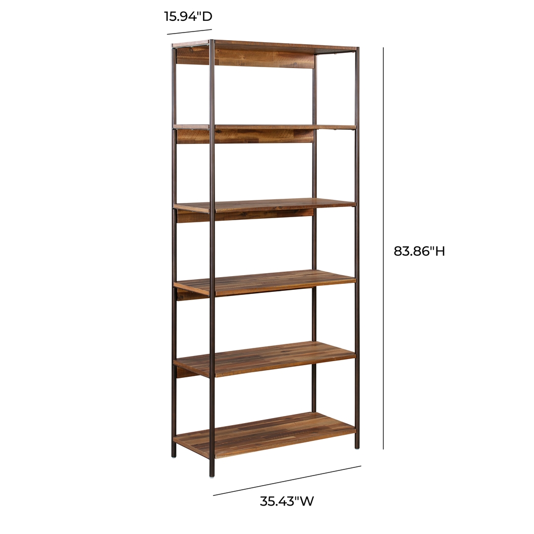 Brookfynn Brown Bookcase - Thumbnail - Image 4