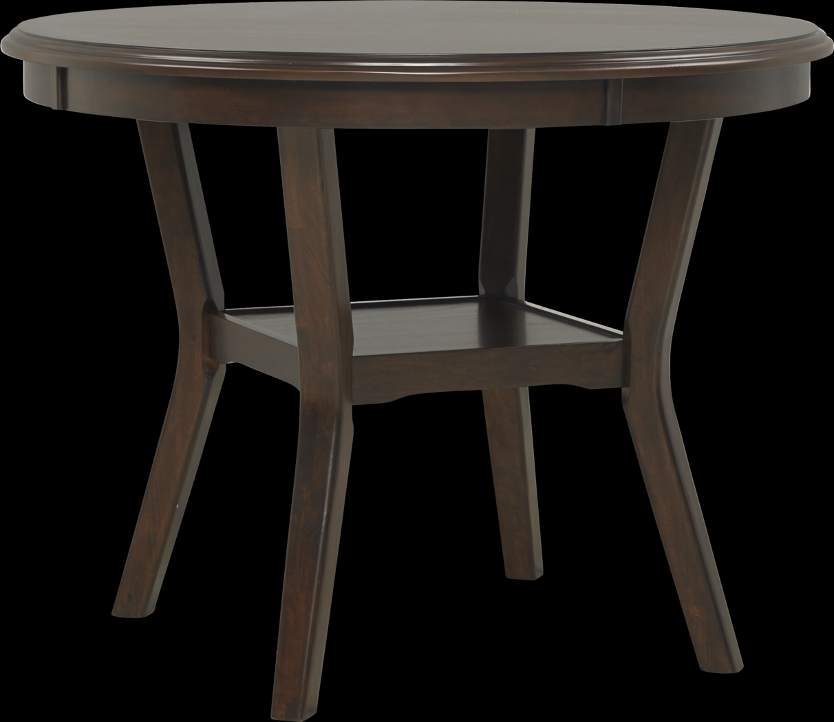 Brookgate Brown Cherry Counter Height Round Dining Table - Thumbnail - Image 1