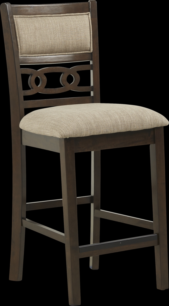 Brookgate Brown Cherry Counter Height Stool - Thumbnail - Image 1
