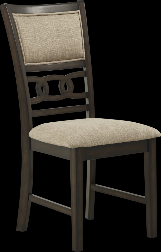 Brookgate Brown Cherry 5 Pc Round Dining Set - Thumbnail - Image 4