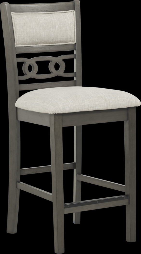 Brookgate Gray 5 Pc Round Counter Height Dining Set - Thumbnail - Image 4