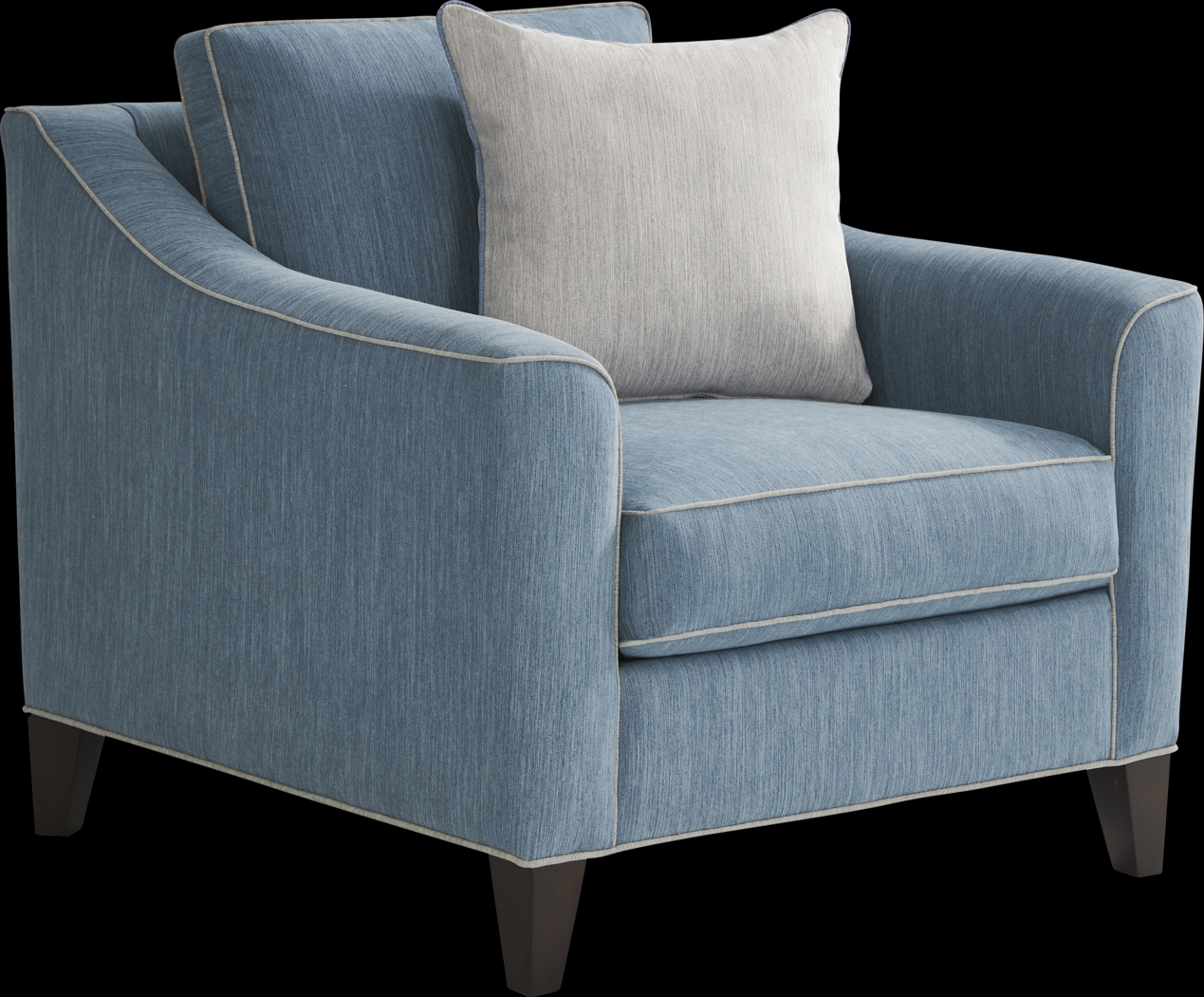 Brookhaven Blue 8 Pc Living Room with Sleeper Sofa - Thumbnail - Image 11