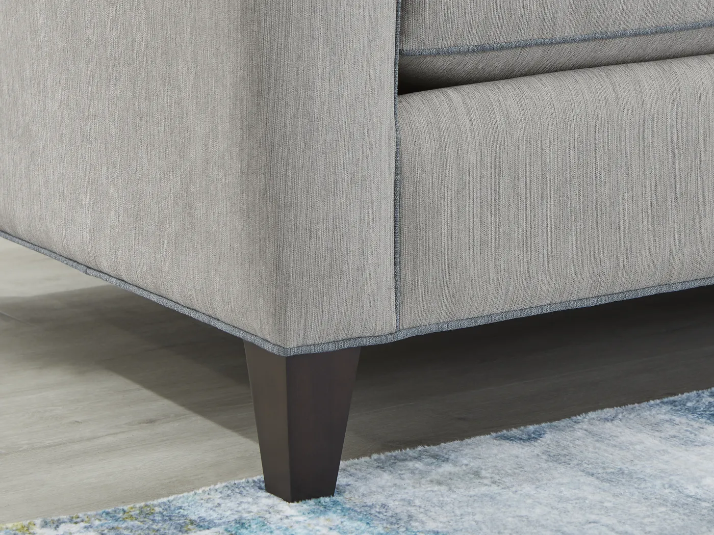 Brookhaven Gray Sleeper Loveseat - Thumbnail - Image 3