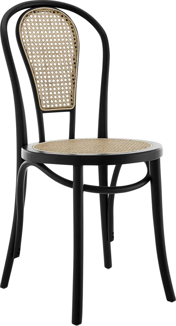 Brookins Black Side Chair, Set of 2 - Thumbnail - Image 3