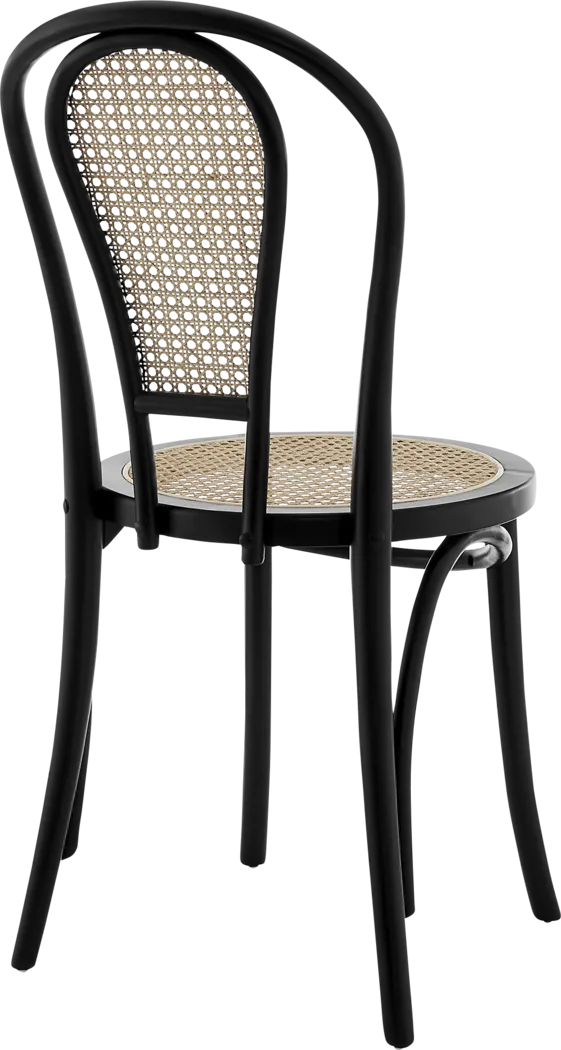 Brookins Black Side Chair, Set of 2 - Thumbnail - Image 5