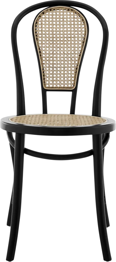 Brookins Black Side Chair, Set of 2 - Thumbnail - Image 1