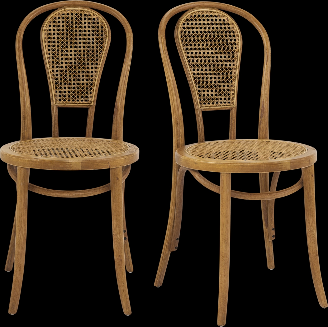 Brookins Brown Side Chair, Set of 2 - Thumbnail - Image 7