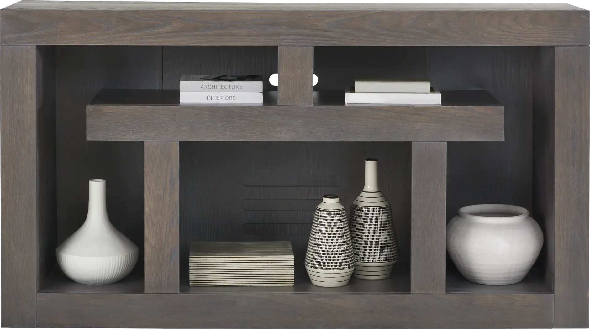 Brookland Park Black 66 in. Console - Thumbnail - Image 2