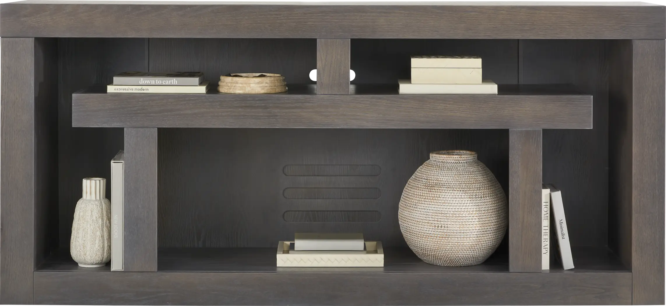 Brookland Park Black 80 in. Console - Thumbnail - Image 2