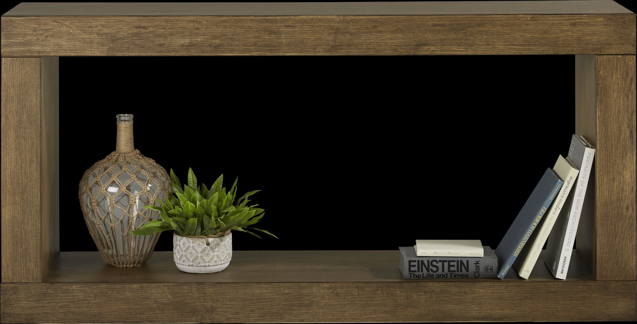 Brookland Park Brown 62 in. Console - Thumbnail - Image 1