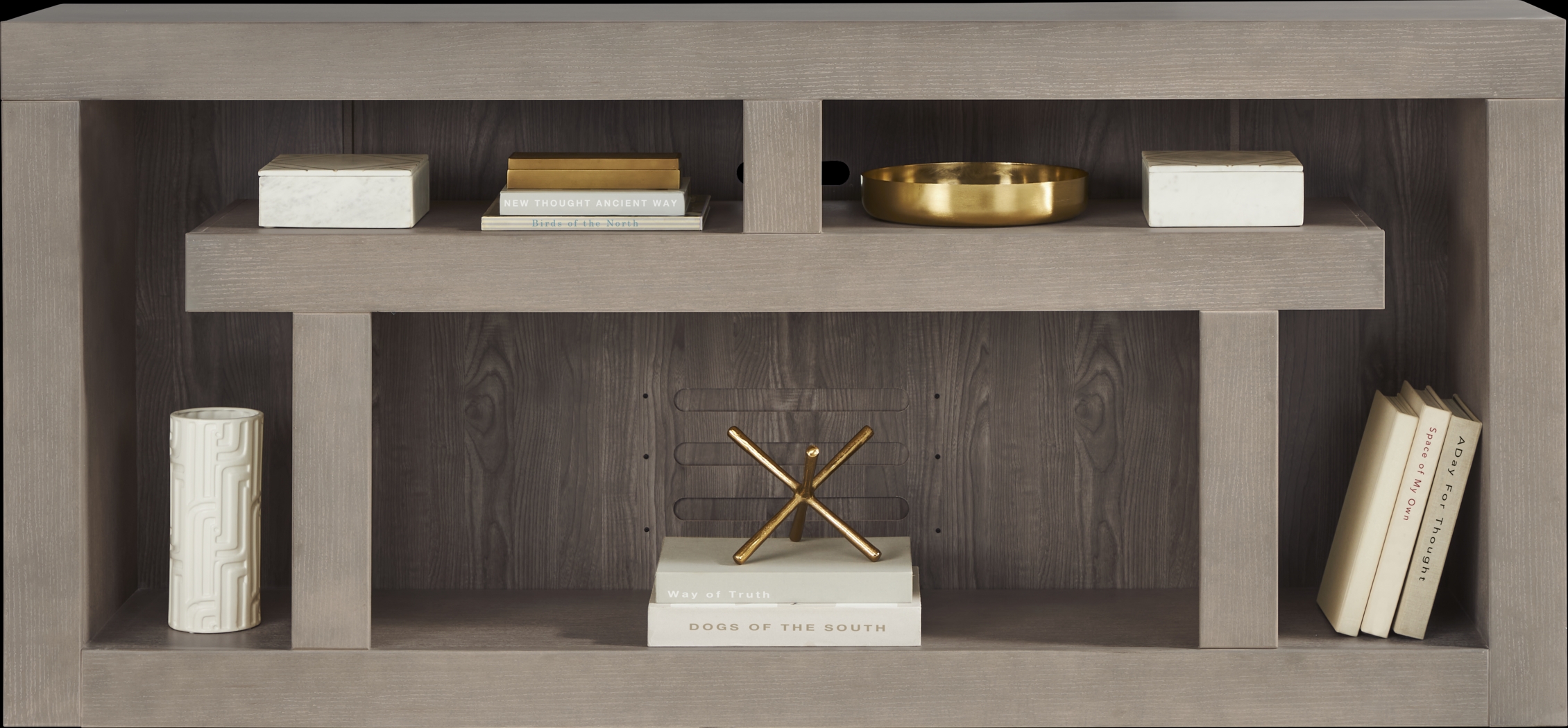 Brookland Park Gray 80 in. Console - Thumbnail - Image 2