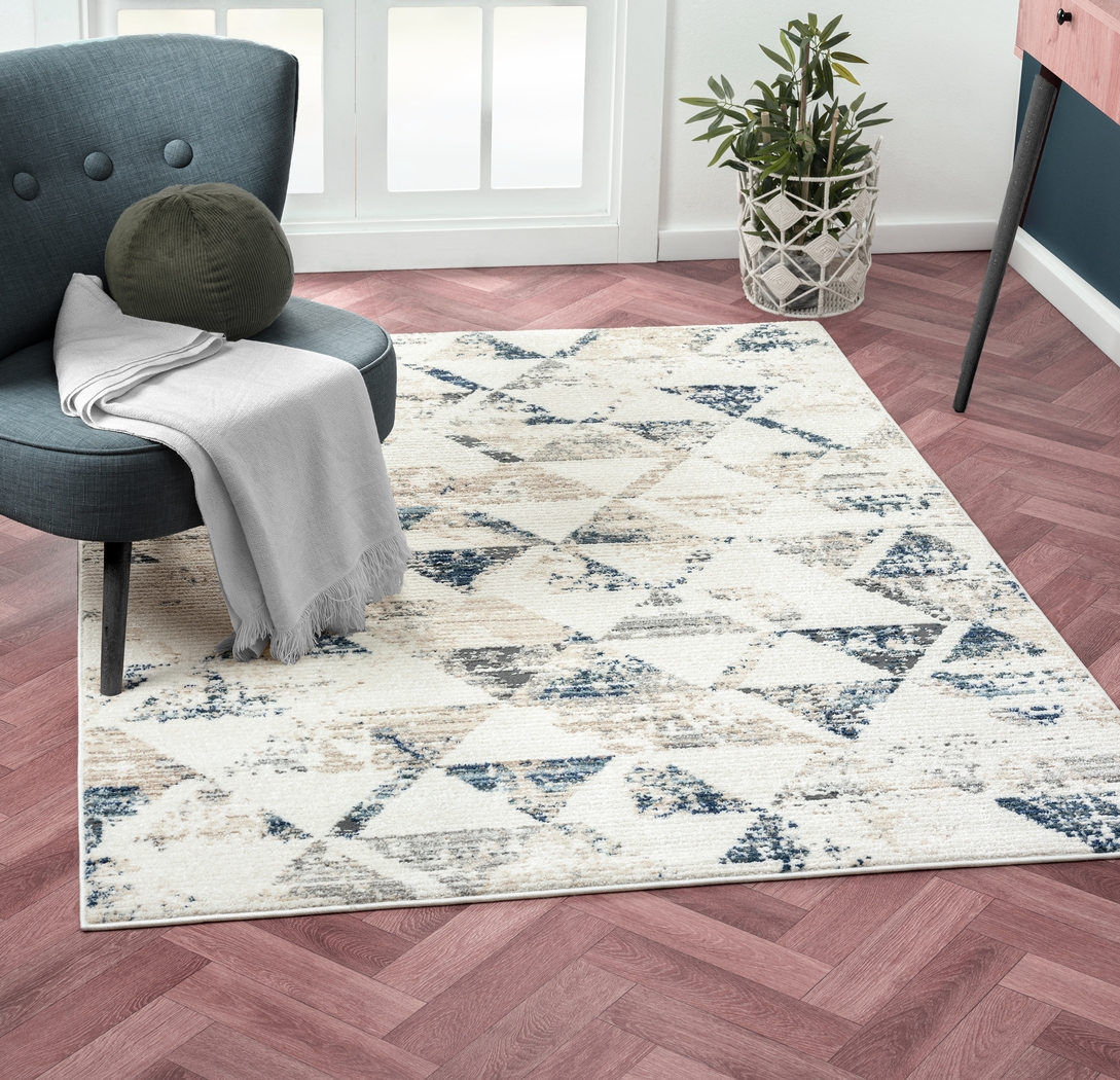 Brookleeds Beige 5' x 7' Rug - Thumbnail - Image 2