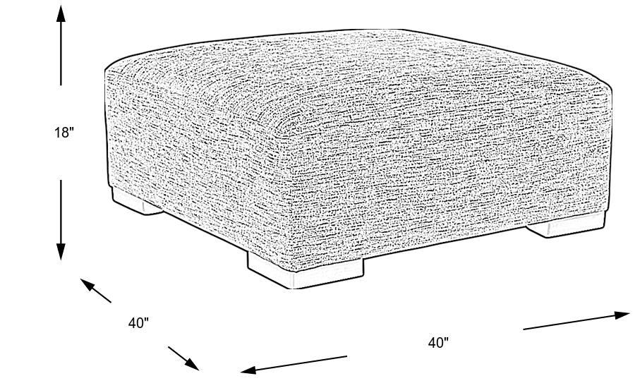 Dimension Image. Please refer to the Dimension Tab on this page for dimension details.