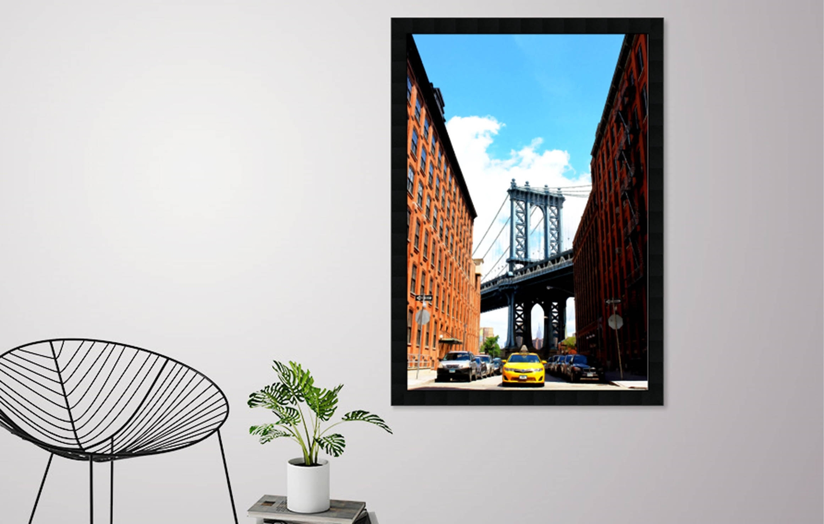 Brooklyn State of Mind Brown Artwork - Thumbnail - Image 2