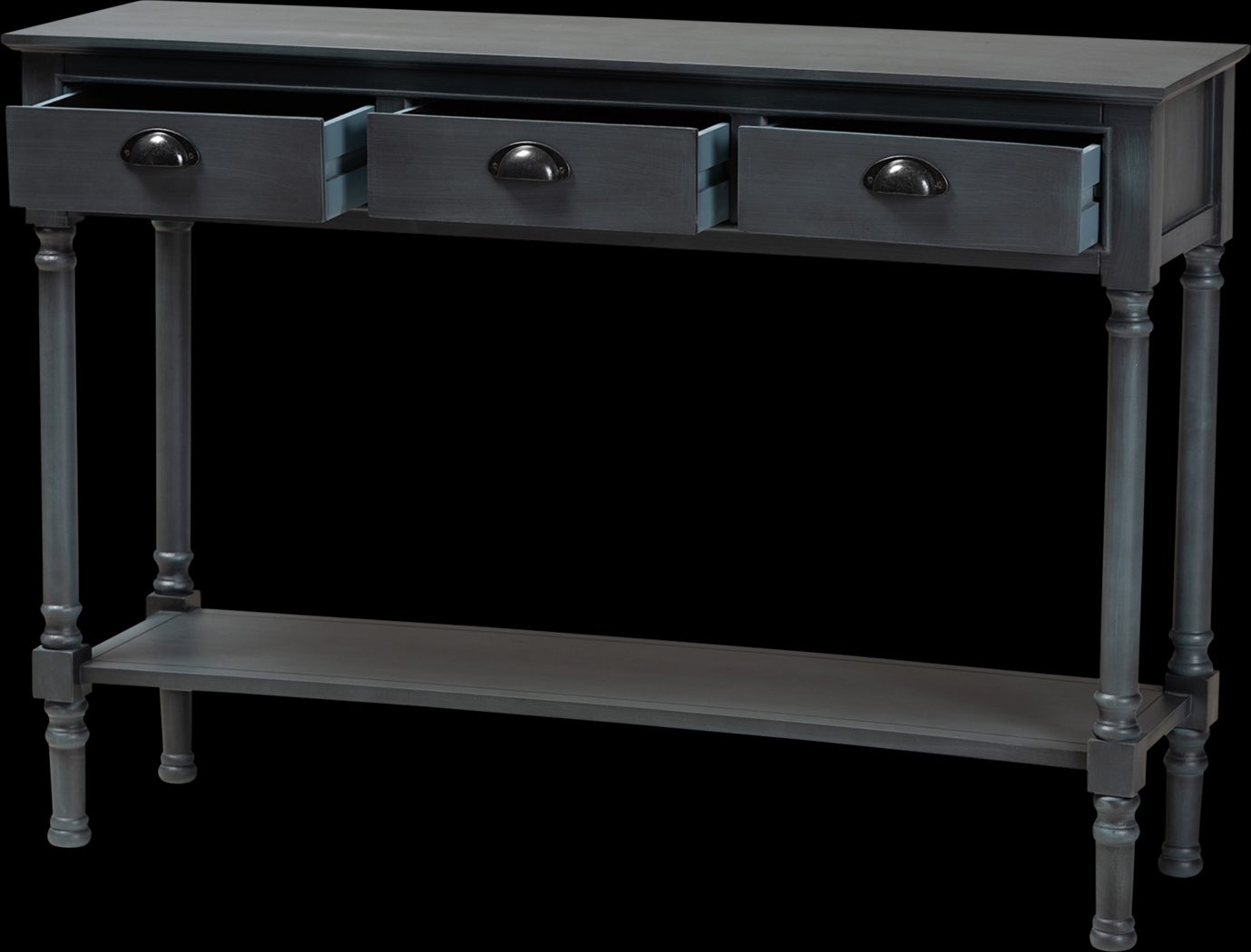 Brookpark Gray Console Table - Thumbnail - Image 2