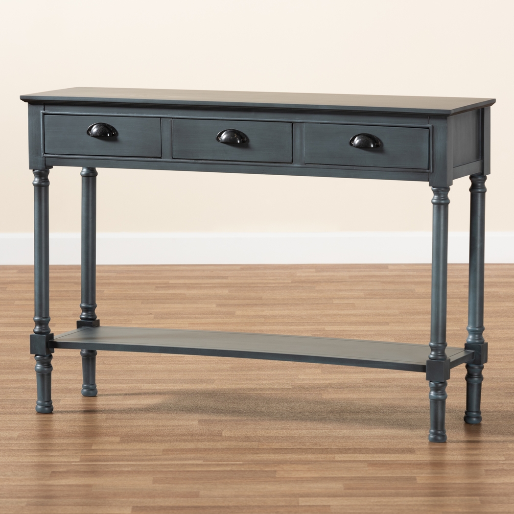 Brookpark Gray Console Table - Thumbnail - Image 7