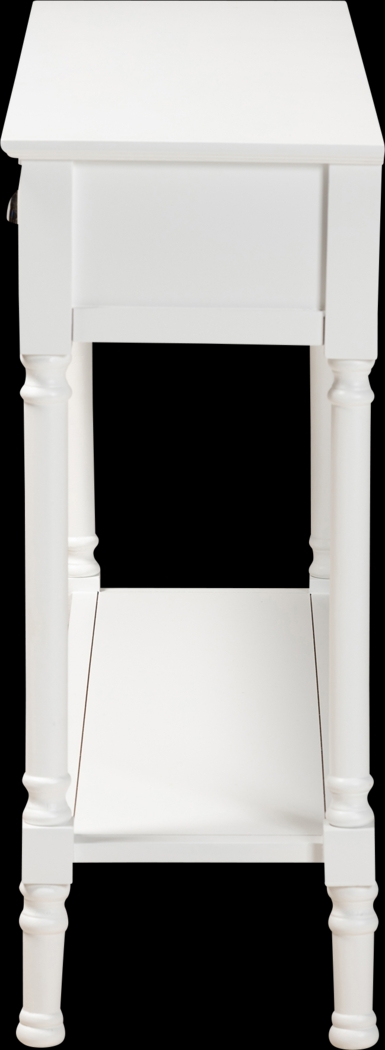Brookpark White Console Table - Thumbnail - Image 4