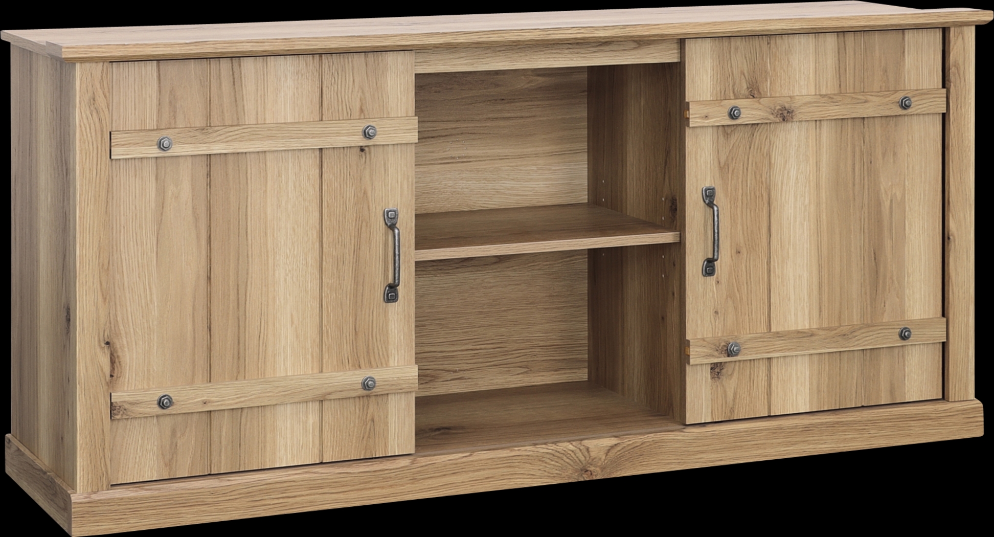 Brookshyre Light Brown 62.5 in. Console - Thumbnail - Image 1