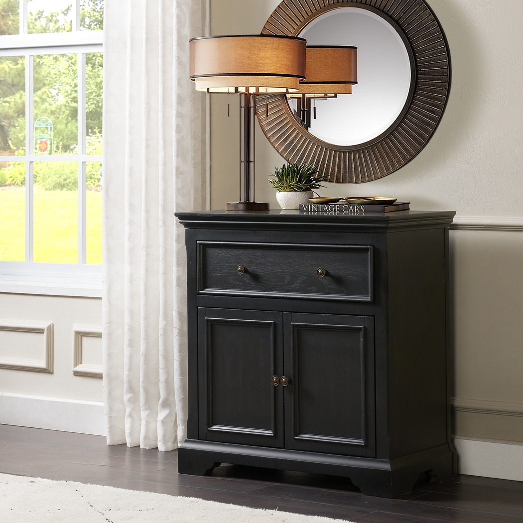 Brooktondale Black Accent Cabinet - Thumbnail - Image 9