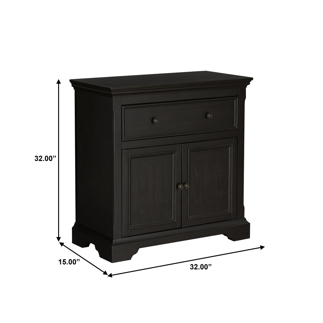 Brooktondale Black Accent Cabinet - Thumbnail - Image 10