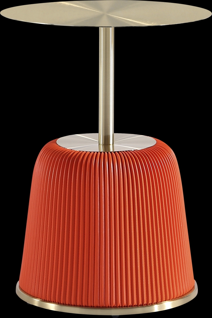 Broomcage I Orange End Table - Thumbnail - Image 1