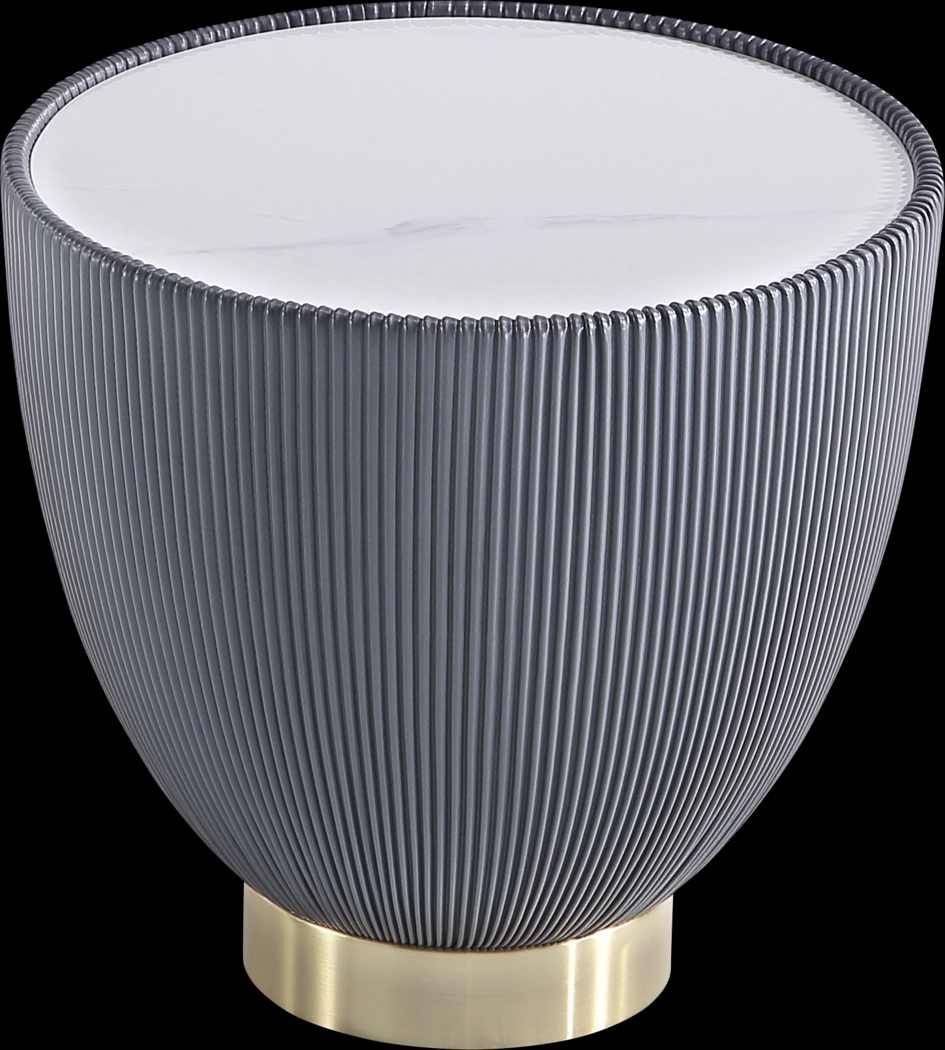 Broomcage III Gray End Table - Thumbnail - Image 4